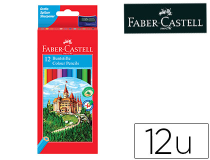 12 lápices de colores Faber Castell
